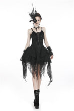 Load image into Gallery viewer, Gothic lolita elegant lace tasseled hem dress DW249 - Gothlolibeauty