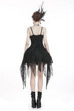 Load image into Gallery viewer, Gothic lolita elegant lace tasseled hem dress DW249 - Gothlolibeauty