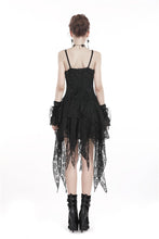 Load image into Gallery viewer, Gothic lolita elegant lace tasseled hem dress DW249 - Gothlolibeauty