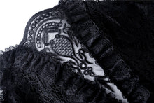 Load image into Gallery viewer, Gothic lolita elegant lace tasseled hem dress DW249 - Gothlolibeauty