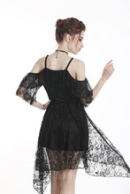 Load image into Gallery viewer, Gothic lace sexy strap dress DW250 - Gothlolibeauty
