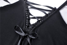 Load image into Gallery viewer, Black sexy star mesh casual dress DW261 - Gothlolibeauty