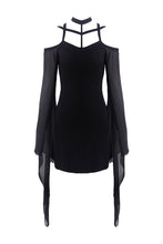 Load image into Gallery viewer, Gothic sexy tulle sleeves dress DW262 - Gothlolibeauty