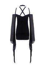 Load image into Gallery viewer, Gothic sexy tulle sleeves dress DW262 - Gothlolibeauty