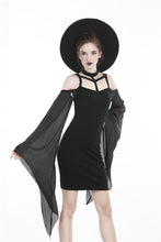 Load image into Gallery viewer, Gothic sexy tulle sleeves dress DW262 - Gothlolibeauty