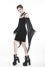 Load image into Gallery viewer, Gothic sexy tulle sleeves dress DW262 - Gothlolibeauty