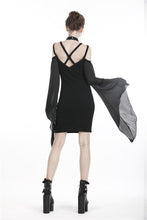 Load image into Gallery viewer, Gothic sexy tulle sleeves dress DW262 - Gothlolibeauty