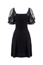 Load image into Gallery viewer, Gothic lolita lace-up chiffon dress DW264 - Gothlolibeauty