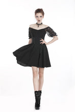 Load image into Gallery viewer, Gothic lolita lace-up chiffon dress DW264 - Gothlolibeauty