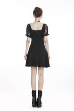 Load image into Gallery viewer, Gothic lolita lace-up chiffon dress DW264 - Gothlolibeauty