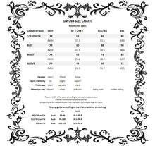Load image into Gallery viewer, Gothic lace up neck dress with sexy hollow shoulders DW269