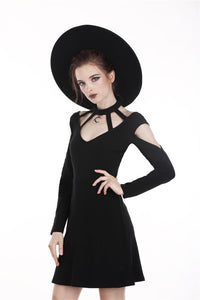 Women punk daily wear moon dress DW285 - Gothlolibeauty