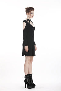 Women punk daily wear moon dress DW285 - Gothlolibeauty