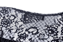 Load image into Gallery viewer, Gothic elegant red velvet lace long dress DW286 - Gothlolibeauty