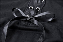 Load image into Gallery viewer, Punk off shoulder sexy dress with back lace up DW304 - Gothlolibeauty