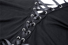 Load image into Gallery viewer, Punk off shoulder sexy dress with back lace up DW304 - Gothlolibeauty