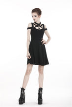 Load image into Gallery viewer, Punk sexy hollow belt dress DW307 - Gothlolibeauty
