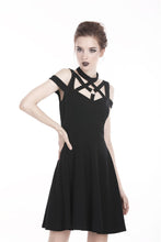 Load image into Gallery viewer, Punk sexy hollow belt dress DW307 - Gothlolibeauty