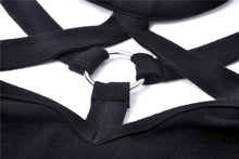 Load image into Gallery viewer, Punk sexy hollow belt dress DW307 - Gothlolibeauty