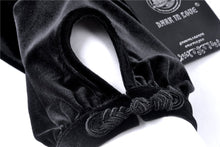 Load image into Gallery viewer, Black lady vintage lace up chest bodycon dress DW308 - Gothlolibeauty