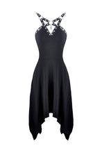 Load image into Gallery viewer, Punk metal V chest dress DW315 - Gothlolibeauty