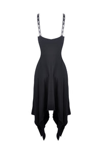 Punk metal V chest dress DW315 - Gothlolibeauty