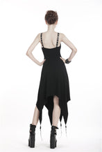 Load image into Gallery viewer, Punk metal V chest dress DW315 - Gothlolibeauty