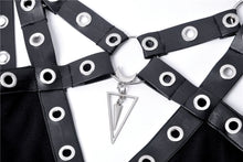 Load image into Gallery viewer, Punk metal V chest dress DW315 - Gothlolibeauty