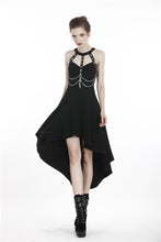 Load image into Gallery viewer, Punk metal chain tail dress DW316 - Gothlolibeauty