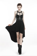 Load image into Gallery viewer, Punk metal chain tail dress DW316 - Gothlolibeauty