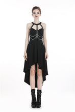 Load image into Gallery viewer, Punk metal chain tail dress DW316 - Gothlolibeauty