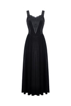 Load image into Gallery viewer, Gothic women maxi strap dress DW322 - Gothlolibeauty