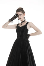 Load image into Gallery viewer, Gothic women maxi strap dress DW322 - Gothlolibeauty