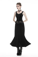 Load image into Gallery viewer, Gothic women maxi strap dress DW322 - Gothlolibeauty