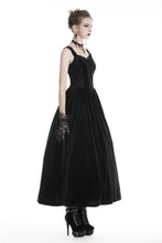 Load image into Gallery viewer, Gothic women maxi strap dress DW322 - Gothlolibeauty