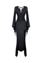 Load image into Gallery viewer, Gothic slashed maxi tight dress  DW332 - Gothlolibeauty