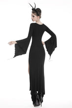 Load image into Gallery viewer, Gothic slashed maxi tight dress  DW332 - Gothlolibeauty