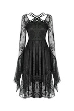 Load image into Gallery viewer, Gothic lady lacey cocktail dress DW343