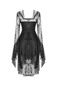 Gothic lady lacey cocktail dress DW343