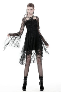Gothic lady lacey cocktail dress DW343