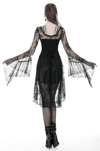 Gothic lady lacey cocktail dress DW343