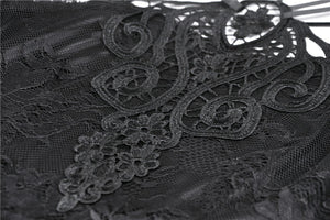 Gothic lady lacey cocktail dress DW343