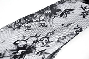 Gothic lady lacey cocktail dress DW343