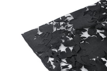 Load image into Gallery viewer, Gothic Japanese lace dress with kimono neck DW347