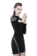 Load image into Gallery viewer, Punk mermaid sexy lace up thigh pencil dress DW353 - Gothlolibeauty