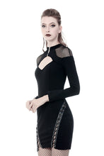 Load image into Gallery viewer, Punk mermaid sexy lace up thigh pencil dress DW353 - Gothlolibeauty