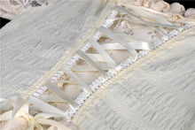 Load image into Gallery viewer, Steampunk beige cocktail short sleeves dress DW358