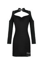 Load image into Gallery viewer, Punk off-shoulders bodycon dress DW360 - Gothlolibeauty