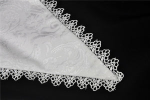 Gothic lolita black and white bow neck dress DW374 - Gothlolibeauty
