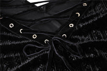 Load image into Gallery viewer, Gothic witch holloween hooded slim dress DW375 - Gothlolibeauty